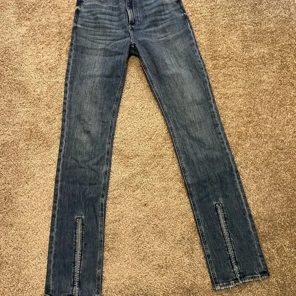 Pistola The Colleen split hem Jean 26 $170 - Picture 14 of 15